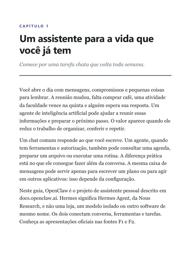 Página 4: início do capítulo 1